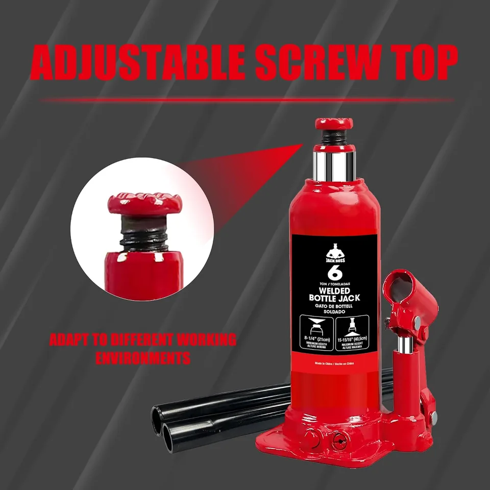 Jack Boss 6 Ton Hydraulic Bottle Jack — feature detail