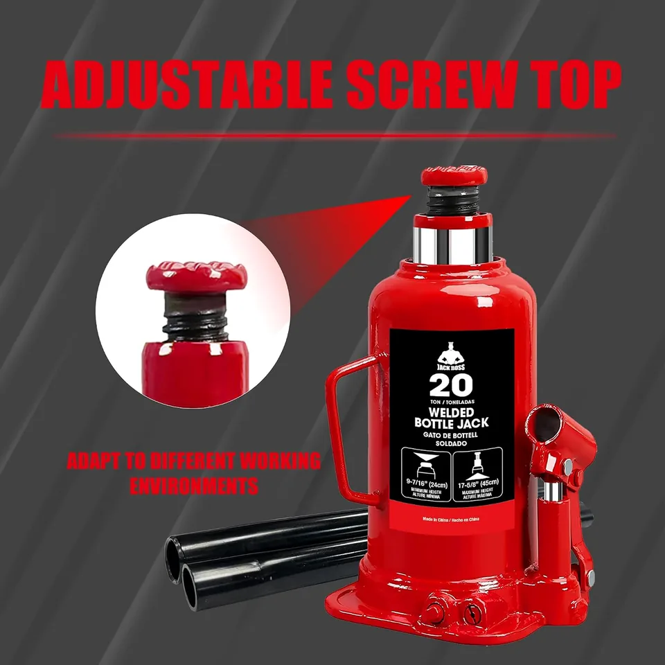 Jack Boss 20 Ton Hydraulic Bottle Jack — feature detail